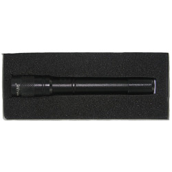 Small Sun ZY-713 LED 40lm White Mini Flashlight - Black (2 x AAA)