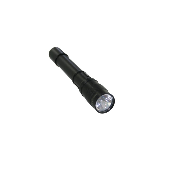 Small Sun ZY-713 LED 40lm White Mini Flashlight - Black (2 x AAA)