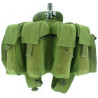 Gilet tactique GI OD + 4 pots