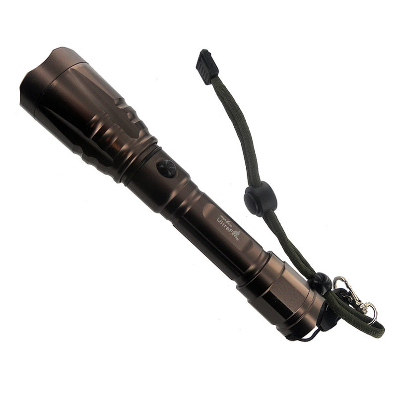 Lampe Flashlight Black Eagle T6