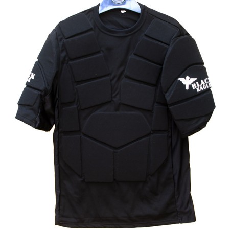 Paintball chest protector Black Eagle - Black taille S/M