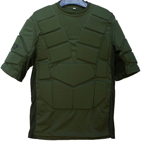 Paintball Chest Protection Black Eagle Corporation Green S/M