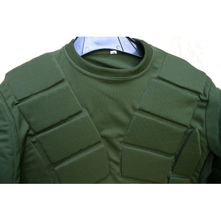 Paintball Chest Protection Black Eagle Corporation Green S/M