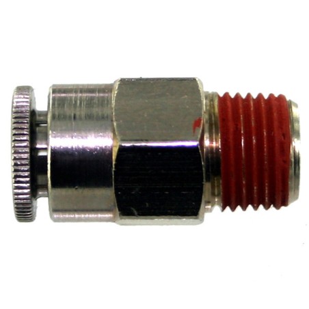 Raccord macroflex paintball droit diamètre 6.35