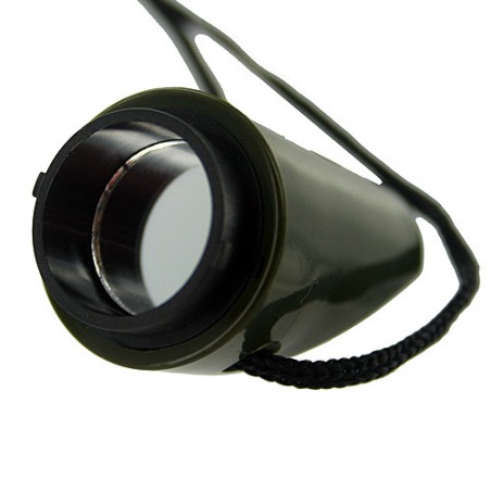 whistle and compass