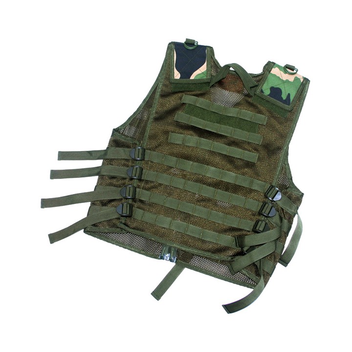 Gilet tactique airsoft Bravo Black Eagle Corporation Cam