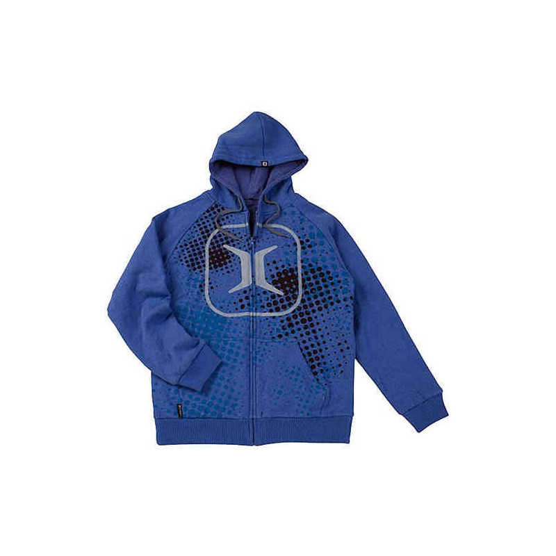 Invert Hoodie ZE Halftone Blue taille L