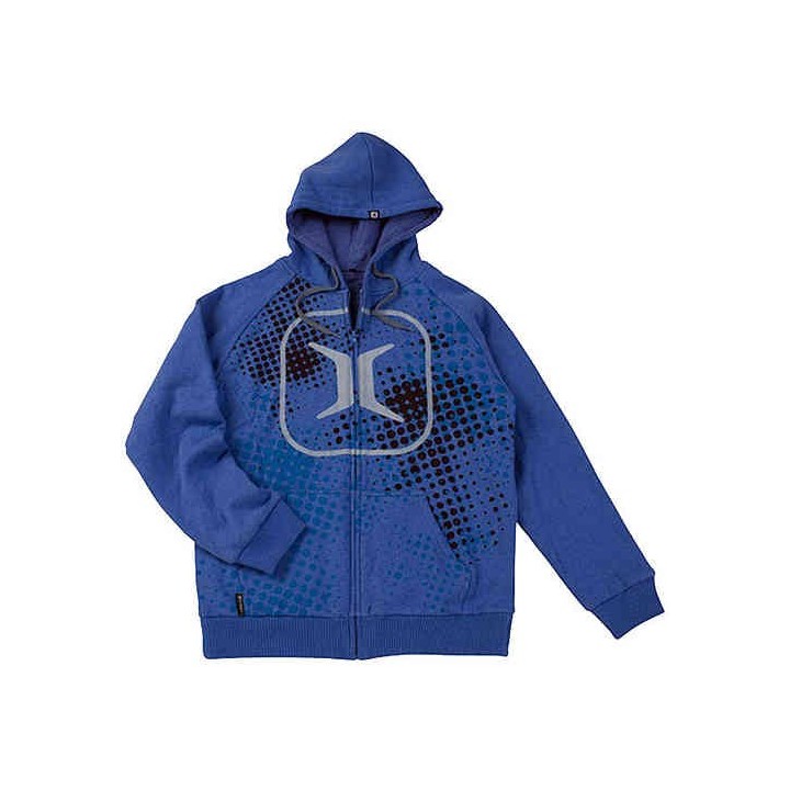 Invert Hoodie ZE Halftone Blue taille L