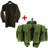 Pack paintball GI Maillot GI + harnais GI olive