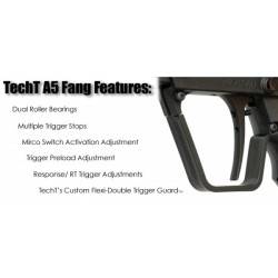 Techt Tippmann A-5 Fang Trigger - Détente Black﻿