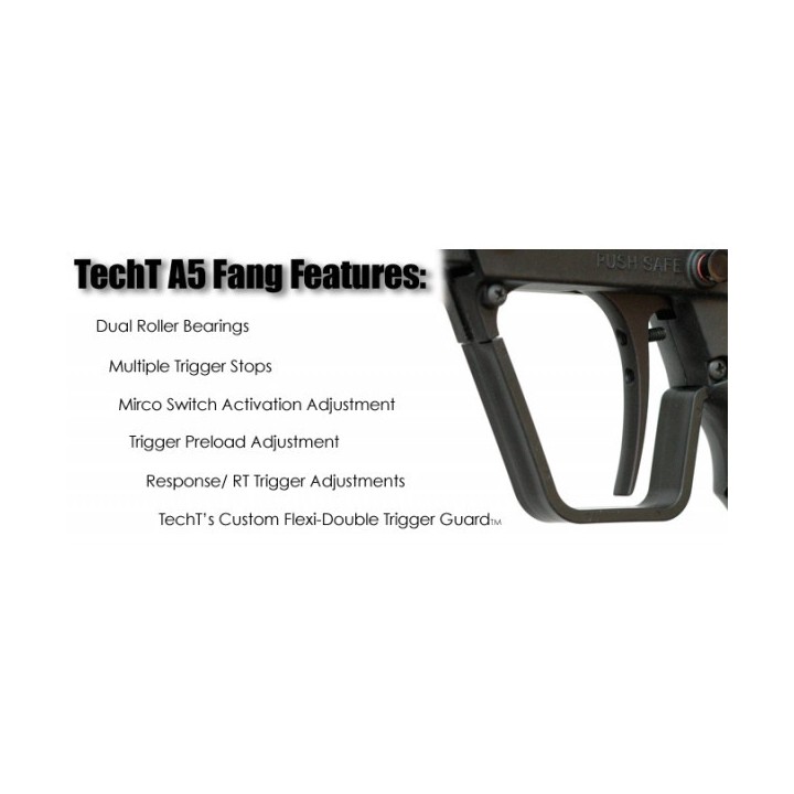 Techt Tippmann A-5 Fang Trigger - Détente Black﻿
