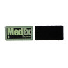 patch pvc medex fond noir olive