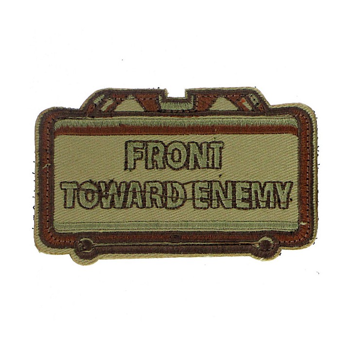 Patch écusson front toward Enemy