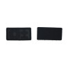 Patch PVC groupe sanguin O+ noir