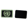 Patch pvc ONU-UN fond noir olive