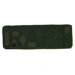 Patch aisoft Tissu RAP4 cam petit model