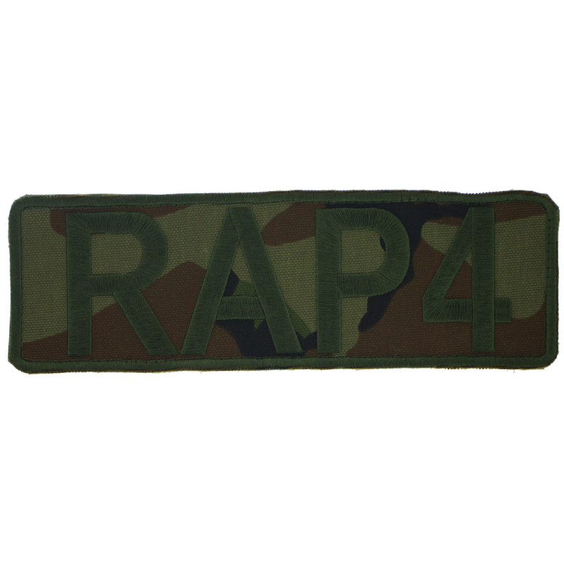 Patch Tissu RAP4 cam grande modèl