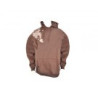Empire Splatter Hooded Sweatshirt - Brown- XL