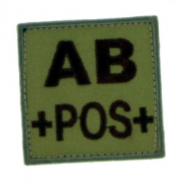 Patch TISSU groupe sanguin AB+ beige