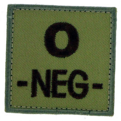 Patch TISSU groupe sanguin O- beige