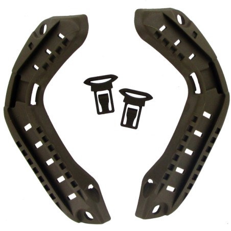 Rail tactique Pour Casque Tan