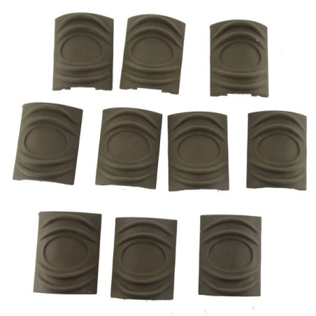 Pack 10 Rail Cover GI Tan