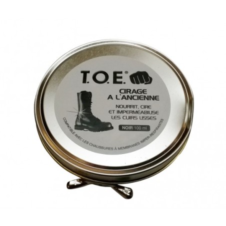 Cirage Noir 100 ML Toe Pro
