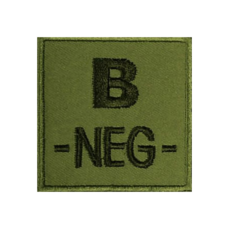 Patch Tissu Groupe Kaki B-