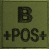 Patch Tissu Groupe Kaki B+