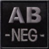 Patch TISSU groupe sanguin AB- r