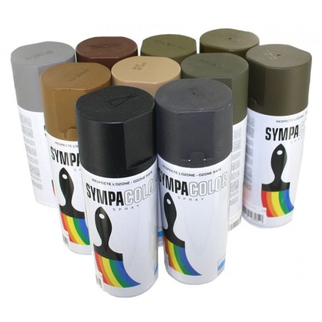 Peinture militaria 400ml Primer Antirouille Brun Mat