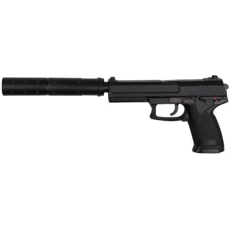 Gaz culasse fixe MK23 hop-up noir