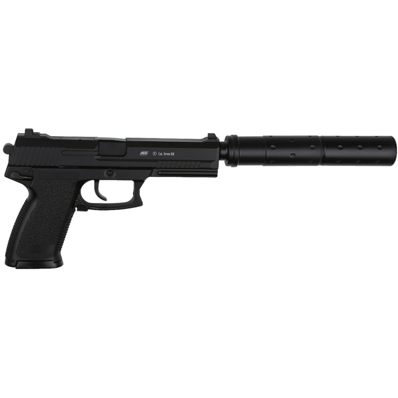 Gaz culasse fixe MK23 hop-up noir