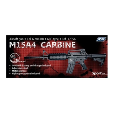 Airsoftrifle AEG SLV ARMALITE M15A4 Carbin