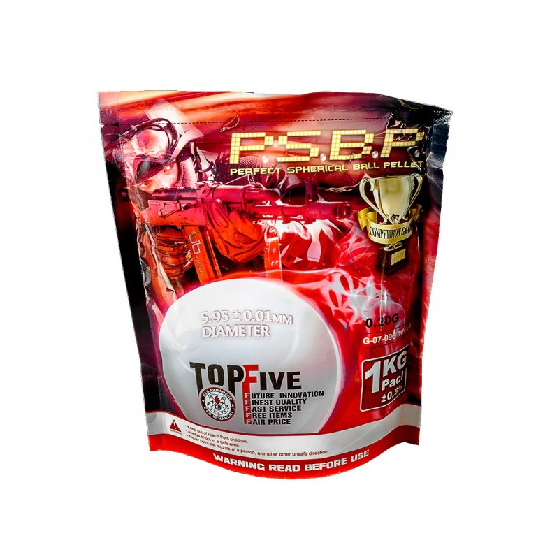 Billes airsoft en gros G&G Perfect 0,20 g – 1KG