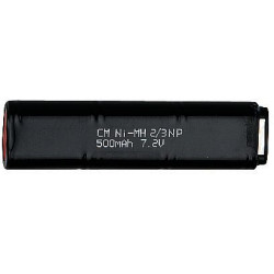 Battery, 7,2V 500 mAh, 15919/16492/17508