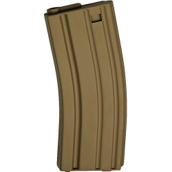 ASG 17125 Magazine Low Cap AEG 10 pcs M15 M16 30 rounds tan