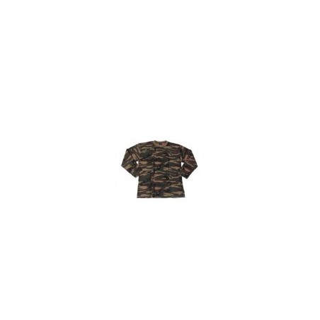 Camo US Shirt Langarm Xl