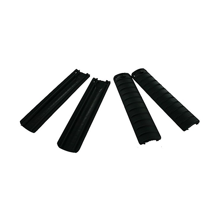 Pack 4 rail cover picatinny Black Eagle