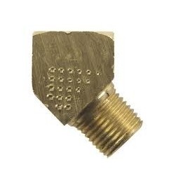 WGP Brass Elbow 45 Degrees