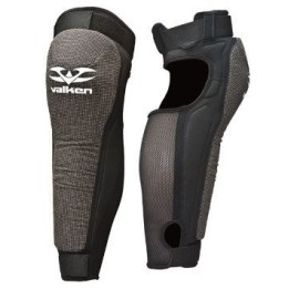 Valken Impact Paintball Knee Shin Pads - Black L