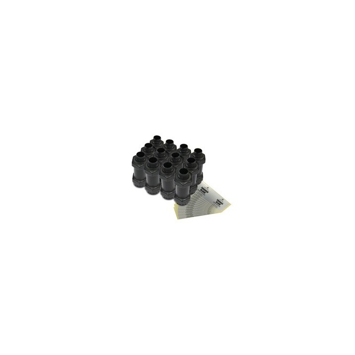 Lot de 12 coques style Flash Bank Black Eagle