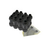 Lot de 12 coques style Flash Bank Black Eagle