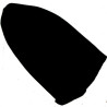 Cagoule corsica Black Black Eagle 