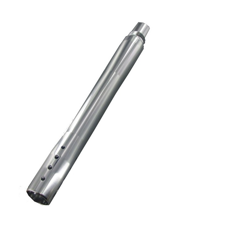 Canon paintball 9 pouces Black Spyder Silver