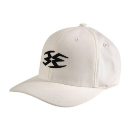 Empire 3D Men's Fitted Hat - White S-M
