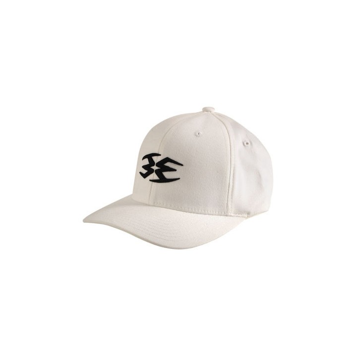 Empire 3D Men's Fitted Hat - White S-M