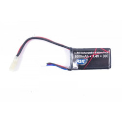 Batterie, 7,4V 1000 mAh, LI-PO