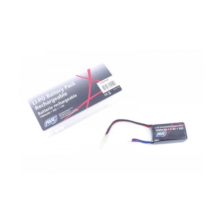 Batterie, 7,4V 1000 mAh, LI-PO