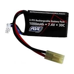 Batterie, 7,4V 1000 mAh, LI-PO